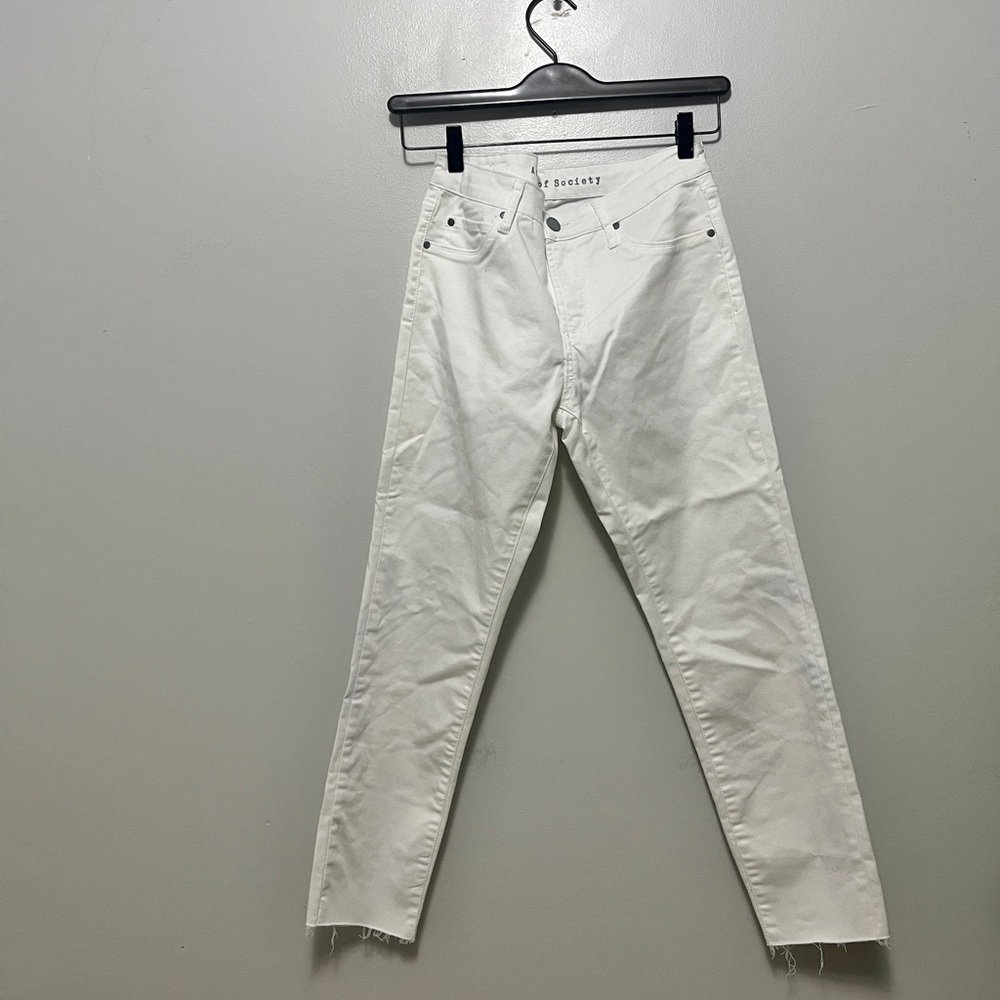 Articles Of Society Men's White Skinny Jeans